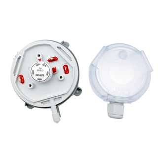 Lf32 micro pressure difference switch wind pressure sensor air pressure difference switch ventilation filter pressure difference controller lifu 40-400pa
