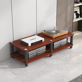 Living room tv cabinet power amplifier cabinet power amplifier rack power amplifier placement rack audio cabinet audio rack cd cabinet 99 four-layer black shelf + white board