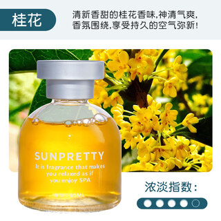 Shantou lincun osmanthus car aromatherapy car perfume men's and women's special jewelry ornaments car deodorizing car fragrance osmanthus 1 bottle
