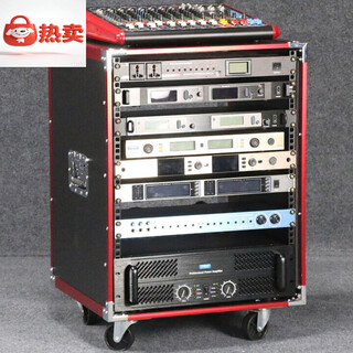 Customized suitable for 10u cabinet 1u flight case 16uktv rack audio amplifier equipment cabinet 6u8u stage chassis 1u red aluminum reinforcement can be invoiced contact customer service