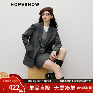 Red sleeve old money style suit 2025 autumn new women's laminated collar high intelligent slim versatile commuting temperament short jacket ash 056 l