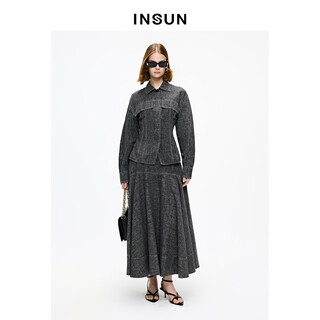 Insun 2026 spring shirt carbon gray s