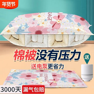 Wings vacuum compression bag travel storage quilt clothes down jacket business travel suitcase shrink bag wireless pump set can extract air without plugging in the power 6 pack 2 extra large + 4 large