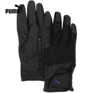 Puma japan direct mail puma sports gloves 04206003 men's winter golf sports gloves overseas version black purple 04206003 l