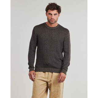Armani (armani exchange) men's versatile knitted sweater gray round neck autumn and winter dad can wear long-sleeved pullover 2026 gray s (eu)