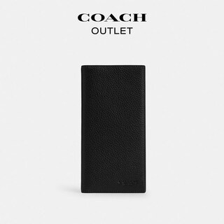 Coachcoach men's breast pocket wallet black