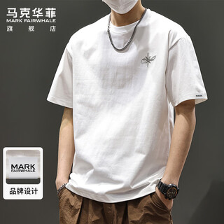 Mark fairwhale short-sleeved t-shirt men's summer thin breathable short-sleeved men's fashion casual half-sleeved t-shirt youth tops