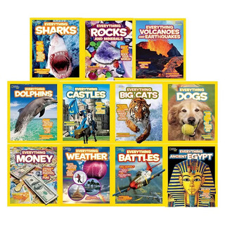 Original english version national geographic kids everything 12 volumes national geographic children's encyclopedia stem popular science humanities history everything 11 volumes green gables books