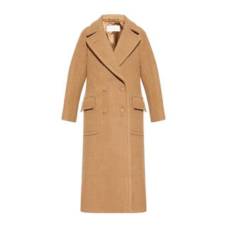 Dries van noten women's coat, warm and windproof long autumn and winter commuting coat, simple color, one size fits all | s