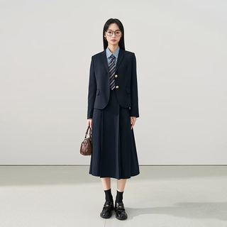 Lady bird interview formal business attire suit suit workplace commuting suit jacket