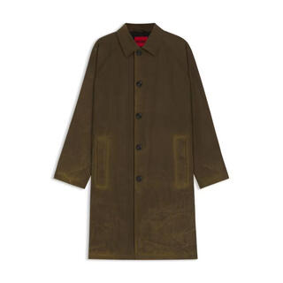 Boss men's jacket windproof warm batik cotton daily commuting windbreaker casual light green one size fits all | xxlarge