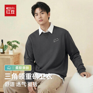 Hodo (hodo) slim tailoring men's spring and autumn casual sweatshirt round neck knitted loose slimming triangle design jacket trendy