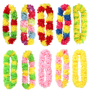 Van ocean annora garland neck hawaiian garland performance awards garland bar hanging neck company annual meeting garland s large flower encrypted neck ring circumference 140cm adult or bar stage