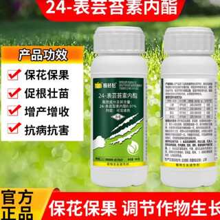 Phytozolin 0.01% brassinolide foliar fertilizer to root and strengthen seedlings, preserve flowers and fruits, alleviate drug damage, brassinolide regulation 100g 1 bottle
