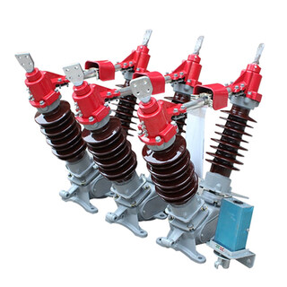 Gw4/5-40.5/630a outdoor high voltage isolating switch 35kv dynamic and static contacts single and double grounding pole upper knife gate gw4-10_630a
