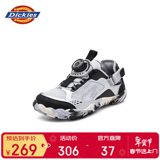 Dickies children's sports shoes 2026 spring and summer new boys outdoor wear-resistant anti-slip knob buckle casual breathable running shoes