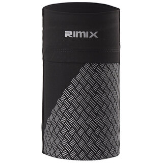 Rimix elastic mobile phone arm cover, sports wrist bag, arm bag, outdoor cycling mobile phone bag, men's and women's fitness running bag, black, small, arm circumference 23-27cm