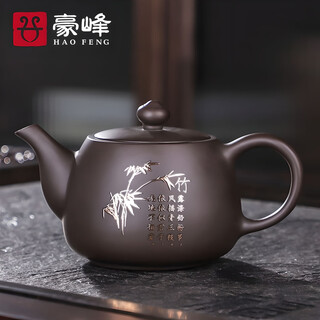 Haofeng original mine old mud purple sand teapot 2025 new kung fu tea set teapot tea ceremony cup mid-autumn festival gift purple sand mangosteen teapot 200ml household model