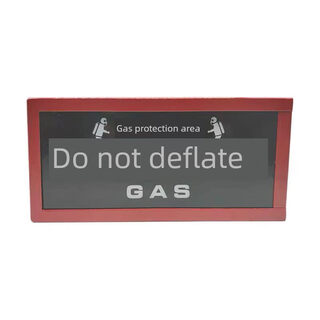 Fanhai sanjiang qm-zsd-01 exhaust gas fire extinguishing alarm exhaust gas do not enter indicator light 03/02 qm-zsd-01 exhaust indicator light