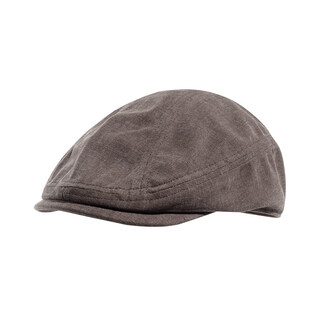 Shijanu new product japanese retro progressive hat women's summer beret versatile newsboy hat men's hat brown m xl (60-62c)