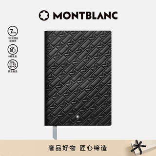 Montblanc montblanc black series lined notebook conference notebook 128051 new year gift