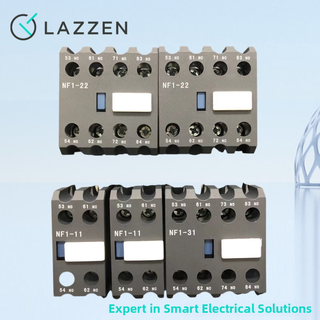 Shanghai liangxin ndc1 series contactor auxiliary contact pendant nf1-11 nf1-22 full series nf1-40