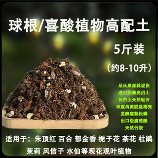 Flower soil bulbs, perennial roots, acid-loving plants and flowers, amaryllis lily, tulip, gardenia, camellia, basketberry camp, 5 jin jin equals 0.5 kg (applicable to bulbs/acid-loving plants)