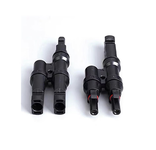 Mc4 photovoltaic male and female plug mc4 connector waterproof ip67 solar module photovoltaic panel connector connector t type one point 2