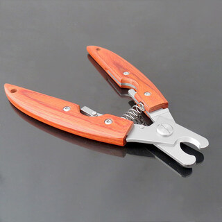Dog nail clippers, pet nail clippers, golden retriever large dog nail clippers, dog nail clippers, special scissors for nail clipping, wooden handle nail clippers (all kinds of hard nails) -