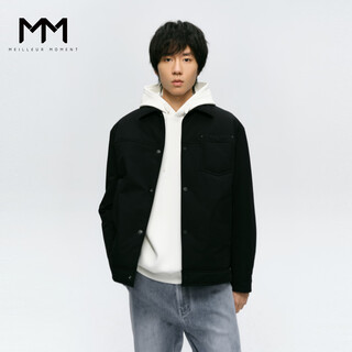 Mai meng shopping mall same style imported 3m thinsulate mm mai meng men's lightweight warm cotton jacket 9f9180091 black s
