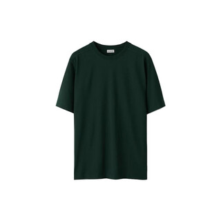 Burberry solid color casual round neck short-sleeved t-shirt men's green green xxs