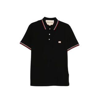Valentino (valentino) men's polo breathable and comfortable short-sleeved daily casual men's simple nero one size | m