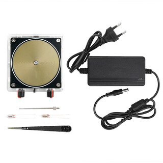 Dual mode music tesla coil music box artificial lightning touchable audio input bluetooth science experiment gold-us standard