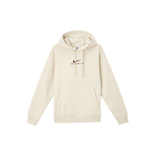 Nike club hdy po bb amd hooded pullover sports lettering sweatshirt men's light khaki light khaki s