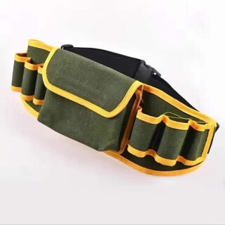Fengxi thickened wear-resistant canvas tool bag repair electrician bag storage bag multi-functional hardware labor insurance construction site thickened wear-resistant small waist bag