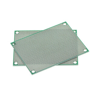Taotimeclub 6*8cm 1.27 pitch double-sided tin spray board circuit board experimental hole board 1.6 thick no color no specifications