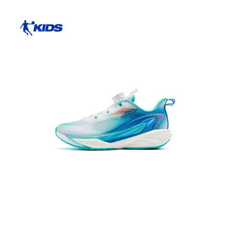Jordan jufeng 7.0 children's running shoes summer breathable cushioning lightweight boys' big children's sports shoes tdb02a262217 pure white/spring river green 35