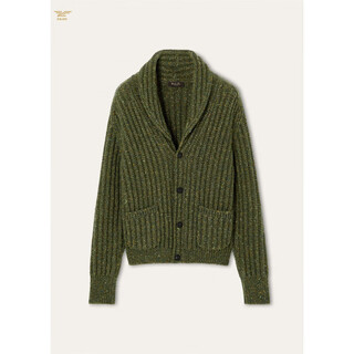Loro piana nuoyou piana lp men's knitted cardigan button sweater coat trendy jacket top 2026 new dark green 48