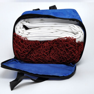 波洛克（BOLUOKE）羽毛球网 标准网标准羽毛球网子 带钢丝拉绳加厚羽毛球网 6.1米*0.76米（国标款）