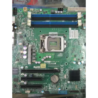 The stock has not been used on the machine. supermicro x10sll+-f1150c222 motherboard m-atxe3v3 single channel default