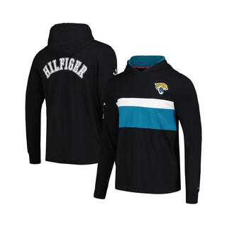 Tommy hilfiger26 new spring and summer men's pullover sweatshirt breathable and comfortable cotton long-sleeved sports daily t-shirt casual black one size | 2xl