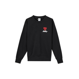 Nike sportswear fw25 comfortable, fashionable and versatile sweater men's black black 2xl