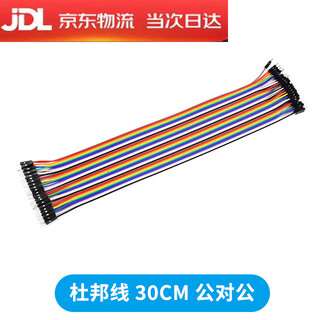 Dupont line male to male female to female male to female 40p rehearsal line connecting line copper core silicone dupont line 30cm male to male 30cm