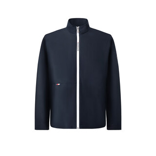 Deshasha men's stand collar jacket 2026 spring new casual simple top men's young thin jacket navy m