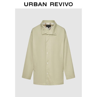 Ur2026 spring new men's fashion retro stand collar super loose jacket umf160026 khaki s