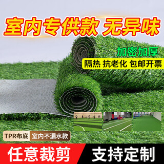 Renowned in jiuzhou, simulated lawn carpet, fake turf bedding, plastic outdoor artificial stadium, artificial fence, kindergarten floor mat, contact customer service to support customization 3.0 grass height