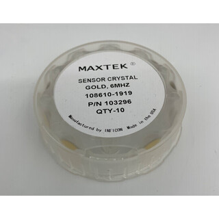 Crystal oscillator ceramic wafer qi8010 jjk infico crystal oscillator infukang crystal oscillator maxtek disc coating-gold/10 pieces