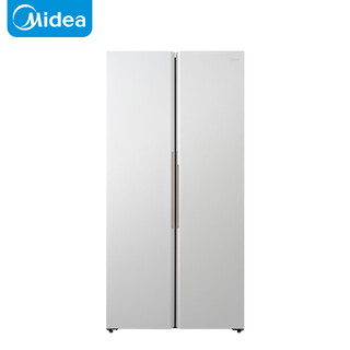 Midea large embedded 750-liter side-by-side door refrigerator ultra-thin zero embedded ultra-large capacity first-class energy efficiency variable frequency air-cooled frost-free bcd-750wkpzm (e) trade-in national subsidy