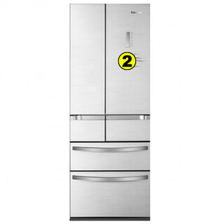 Suitable for haier casarte refrigerator sealing strip door sealing strip bcd356wacv wacb double door small leaf edge original 2 refrigerated right door