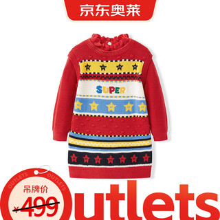 Minipeace children's new winter dress f4fad4117 red 100/56cm